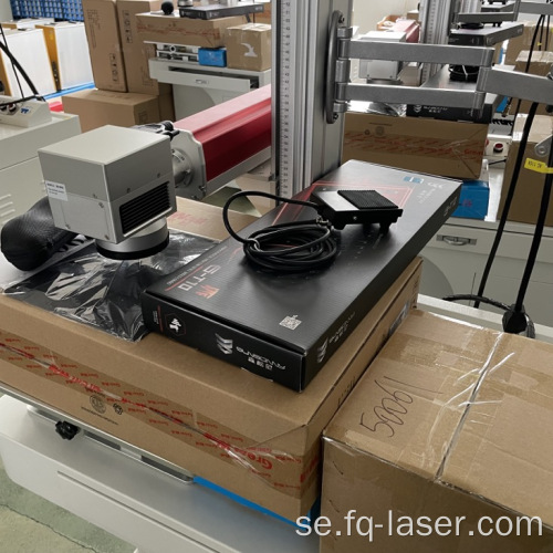 Desktop UV Fiber Laser Marking Machine för plast